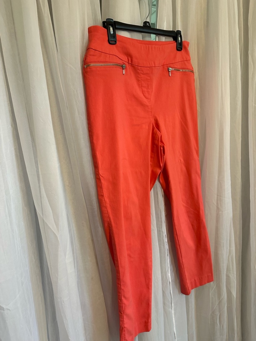 Westbound Coral Stretch Pull-On Pants with Zip Accent size 12 - Picture 3 of 7